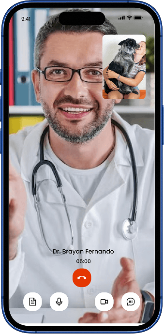 Virtual Appointments interface